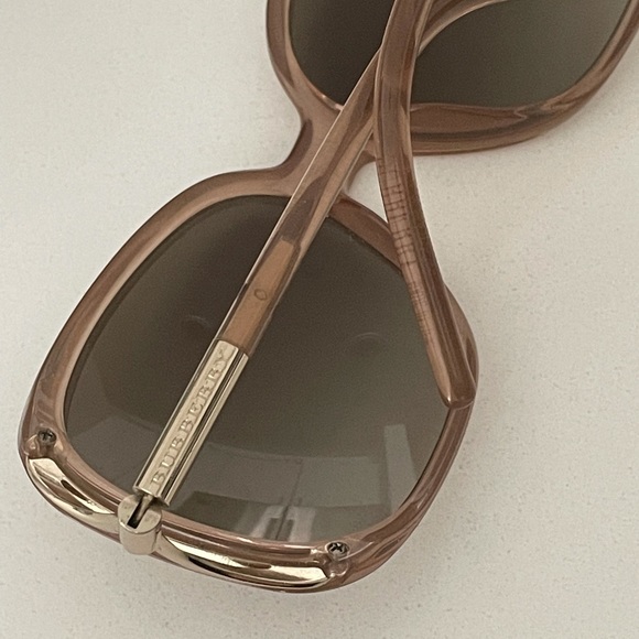 Pale Pink Burberry Sunglasses main image 4